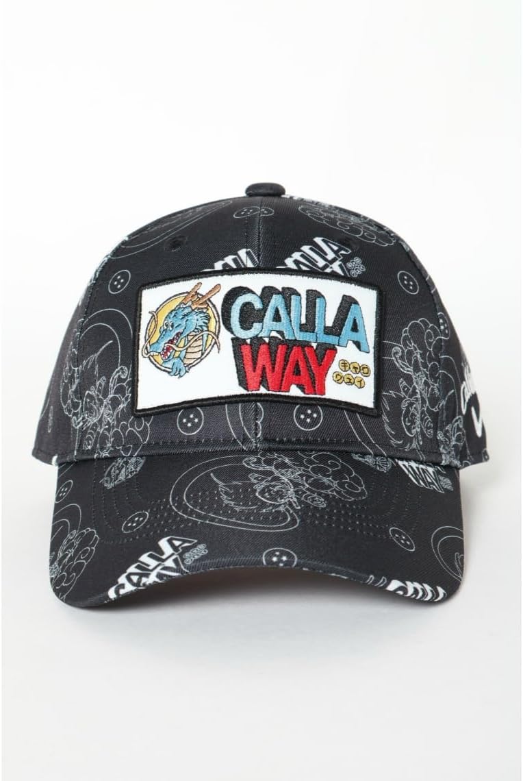 キャロウェイゴルフ Callaway Golf 帽子 ドラゴンボール／総柄プリント